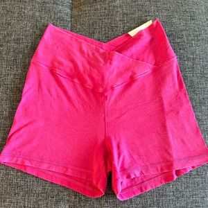 Brand new cross over spandex biker shorts!
